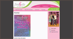 Desktop Screenshot of firstcitydance.com
